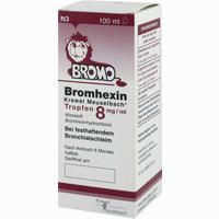Bromhexin Krewel Meuselbach Tropfen 8mg/ml 100 ml