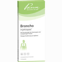 Broncho Injektopas Ampullen 100 Stück - ab 9,76 €