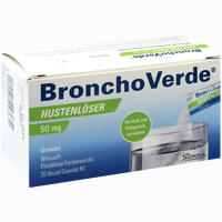 Bronchoverde Hustenlöser 50mg Granulat  20 Stück 