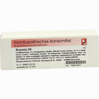 Bryonia D6 Globuli Dr.RECKEWEG & Co. GmbH 10 g