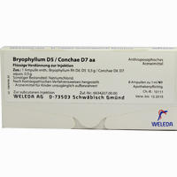 Bryophyllum D5 Con D 7 Ampullen 8 x 1 ml - ab 22,15 €