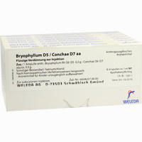 Bryophyllum D5 Con D 7 Ampullen 8 x 1 ml - ab 22,63 € Bryophyllum D5 Con D 7 Ampullen 8 x 1 ml - ab 22,63 €