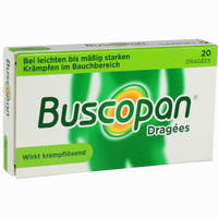 Buscopan Dragees Sanofi-aventis deutschland gmbh gb selbstmedikation/consumer-care 20 Stück