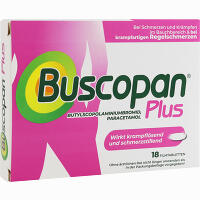 Buscopan Plus 10 Mg 500 Mg Filmtabletten 18 Stück