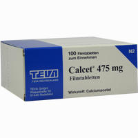 Calcet 475mg Filmtabletten  200 Stück - ab 5,65 €