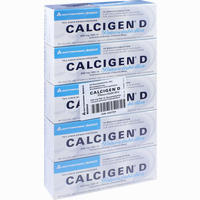 Calcigen D Brausetabletten  40 Stück - ab 6,49 €