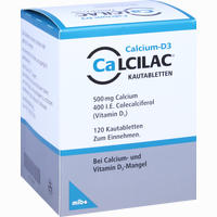 Calcilac Kautabletten  100 Stück - ab 4,74 €