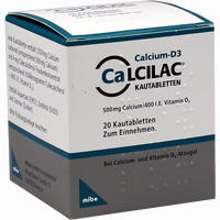 Calcilac Kautabletten  100 Stück - ab 4,71 €