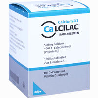 Calcilac Kautabletten  100 Stück - ab 4,71 €