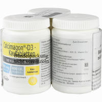 Calcimagon D3 Kautabletten  kohlpharma GmbH 180 Stück 