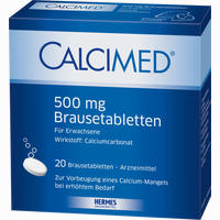 Calcimed 500mg Brausetabletten 20 Stück - ab 7,16 €