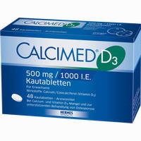 Calcimed D3 500mg/1000 I.e. Kautabletten  48 Stück - ab 14,12 €