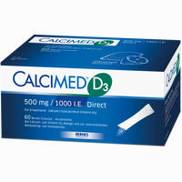 Calcimed D3 500 Mg 1000 I.e. Direct Granulat 120 Stück - ab 17,99 €