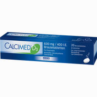 Calcimed D3 600mg/400 I.e. Brausetabletten 40 Stück - ab 6,08 €