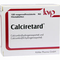 Calciretard Dragees Magensaftresistent 100 Stück
