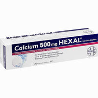 Calcium 500 Hexal Brausetabletten 20 Stück 