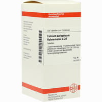 Calcium Carb Hahnemanni C30 Tabletten 80 Stück - ab 7,74 €