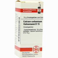 Calcium Carb Hahnemanni D15 Globuli 10 g