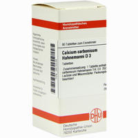 Calcium Carb Hahnemanni D3 Tabletten 80 Stück - ab 7,00 €