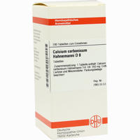 Calcium Carb Hahnemanni D8 Tabletten 80 Stück - ab 7,53 €