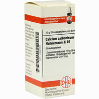 Calcium Carbonicum Hahnemanni C10 Globuli 10 g