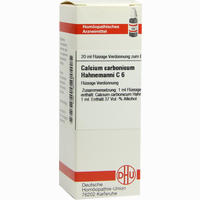 Calcium Carbonicum Hahnemanni C6 Dilution 20 ml