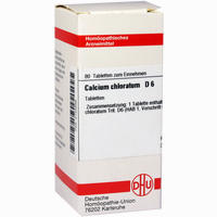 Calcium Chlorat D6 Tabletten 80 Stück - ab 7,85 €