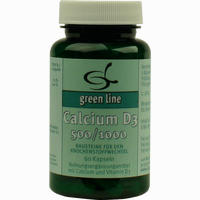 Calcium D3 500/1000 Kapseln 60 Stück - ab 8,32 €