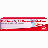 Calcium- D3 Al Brausetabletten  50 Stück - ab 11,65 €