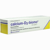 Calcium- D3- Biomo Brausetabletten  20 Stück 