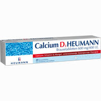 Calcium D3 Heumann Brausetabletten  20 Stück - ab 4,30 €