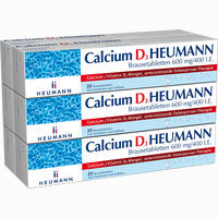 Calcium D3 Heumann Brausetabletten  20 Stück - ab 3,86 €