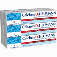 Calcium D3 Heumann Brausetabletten  20 Stück - ab 4,30 €