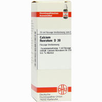 Calcium Fluorat D30 Dilution 20 ml - ab 4,98 €