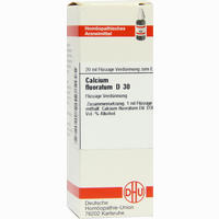 Calcium Fluorat D30 Dilution 20 ml
