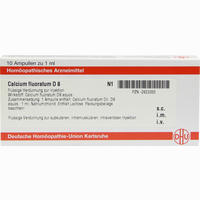 Calcium Fluorat D8 Ampullen 10 x 1 ml 