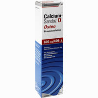 Calcium- Sandoz D Osteo Brausetabletten  20 Stück - ab 4,97 €