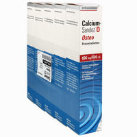 Calcium- Sandoz D Osteo Brausetabletten  20 Stück - ab 4,13 €