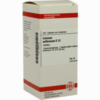 Calcium Sulf D12 Tabletten 80 Stück - ab 6,68 €