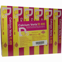 Calcium Verla D 400 Brausetabletten 20 Stück - ab 5,73 €