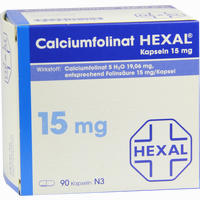 Calciumfolinat 15mg Hexal Kapseln 90 Stück