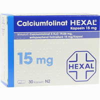 Calciumfolinat 15mg Hexal Kapseln 90 Stück - ab 172,31 €