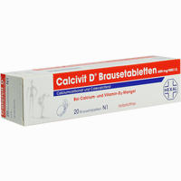 Calcivit D Brausetabletten 20 Stück - ab 4,75 €