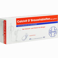 Calcivit D Brausetabletten 20 Stück - ab 4,75 €