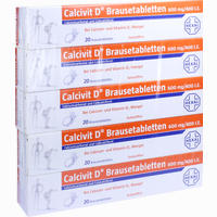 Calcivit D Brausetabletten 20 Stück - ab 4,66 €