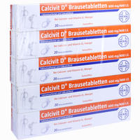 Calcivit D Brausetabletten 20 Stück - ab 4,75 €