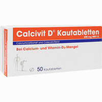 Calcivit D Kautabletten 50 Stück
