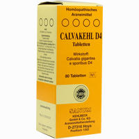 Calvakehl D4 Tabletten 1 x 80 Stück - ab 6,23 €