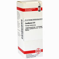 Cantharis D6 Dilution DHU-Arzneimittel GmbH & Co. KG 20 ml