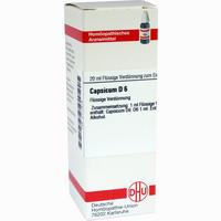 Capsicum D6 Dilution Dhu-arzneimittel 20 ml - ab 6,53 €